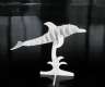 Delfin 3D-Steckmodell aus Forex...